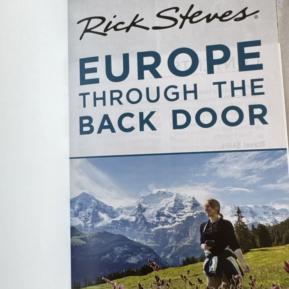 TRAVEL Europe Rick Steves Book & 2 City Walks Cards Rome (New) & Tuscany On Foot